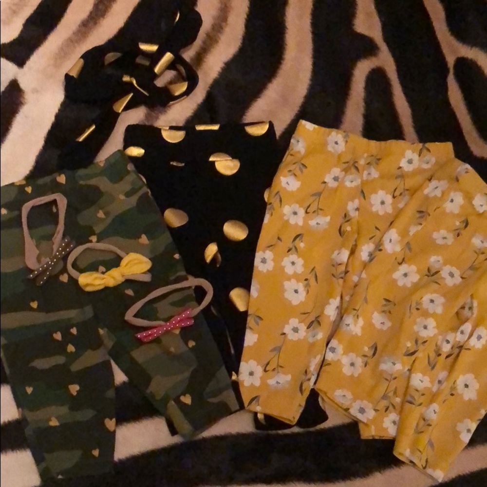 Baby Bundle Pants and Bows